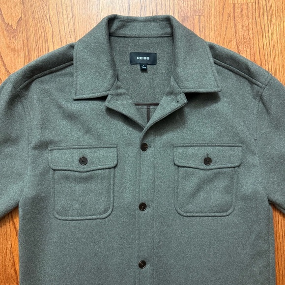 Reiss Liam Wool-Blend Jacket in Gray size L - Picture 5 of 16